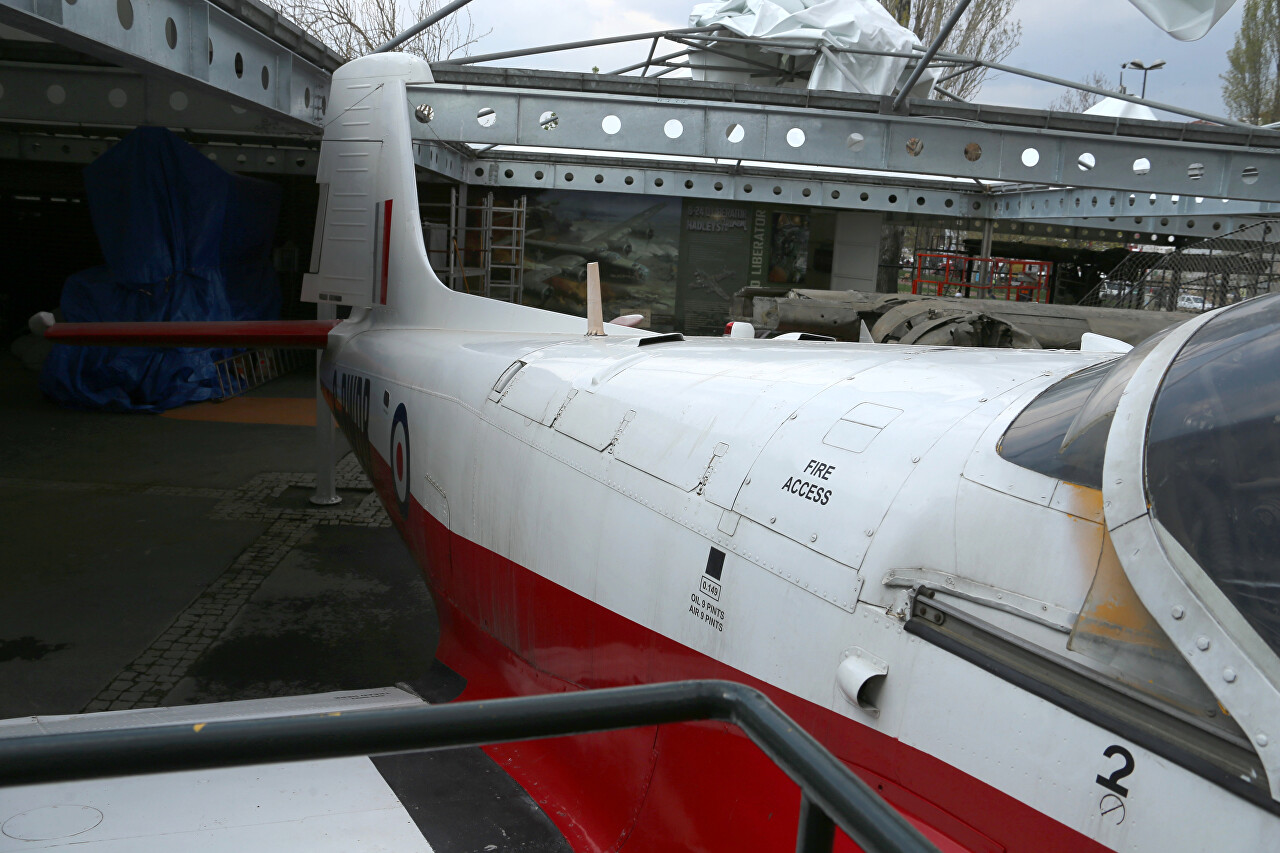 Реактивный учебно-тренировочный самолёт Jet Provost T3A