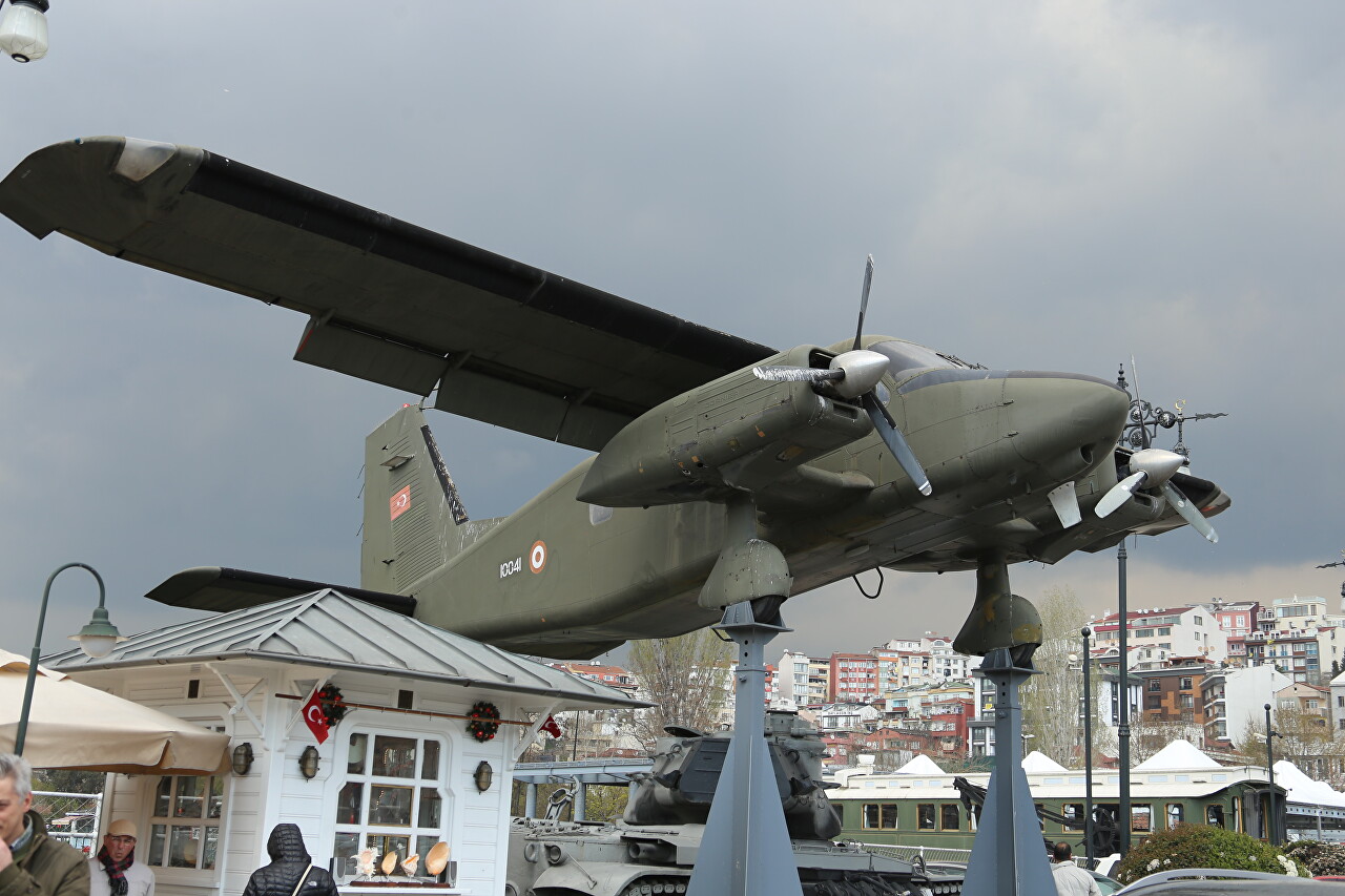 Dornier Do-28D-2 Skyservant. Музей Рахими М.Коча, Стамбул