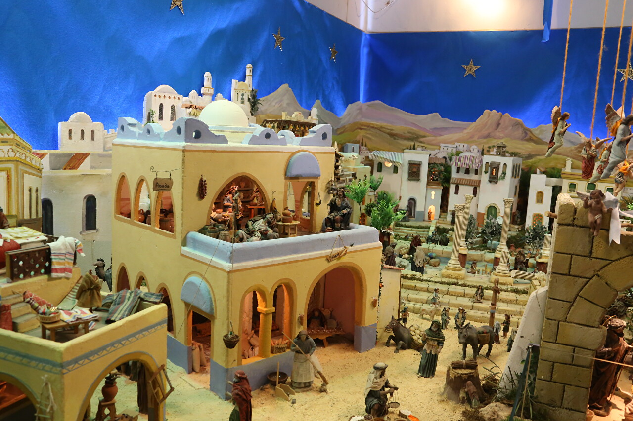 Christmas Nativity scene, Benidorm