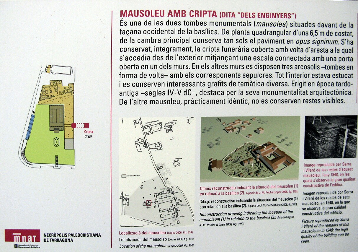 Музей раннего христианства и некрополь (Museu i Necròpolis Paleocristians)