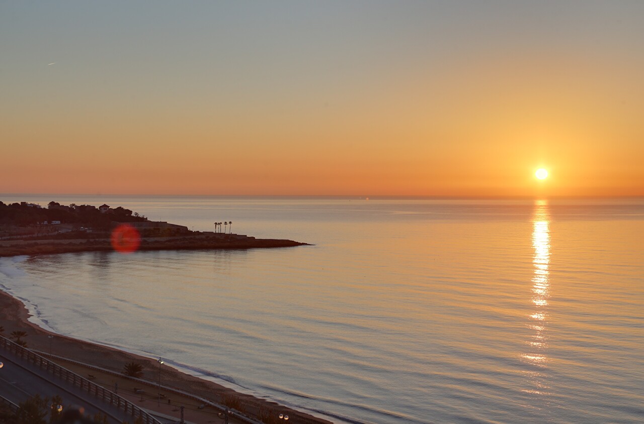 Sunrise in Tarragona