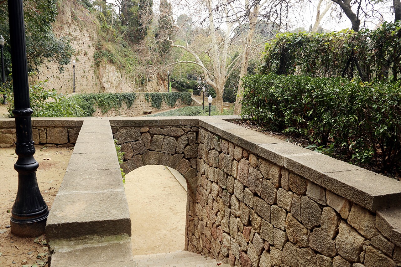Сады Ларибаля, Барселона
