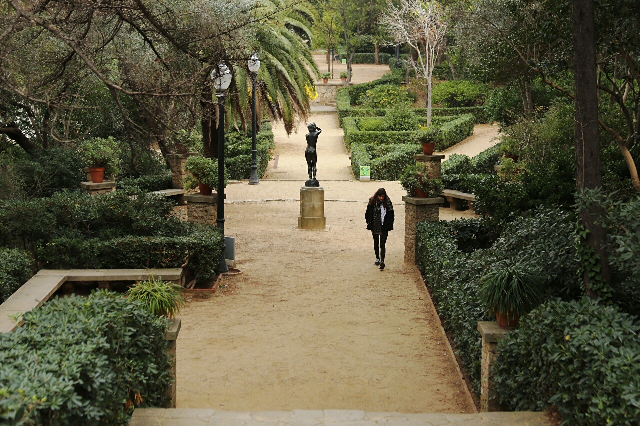 Laribal gardens (Jardins de Laribal), Barcelona