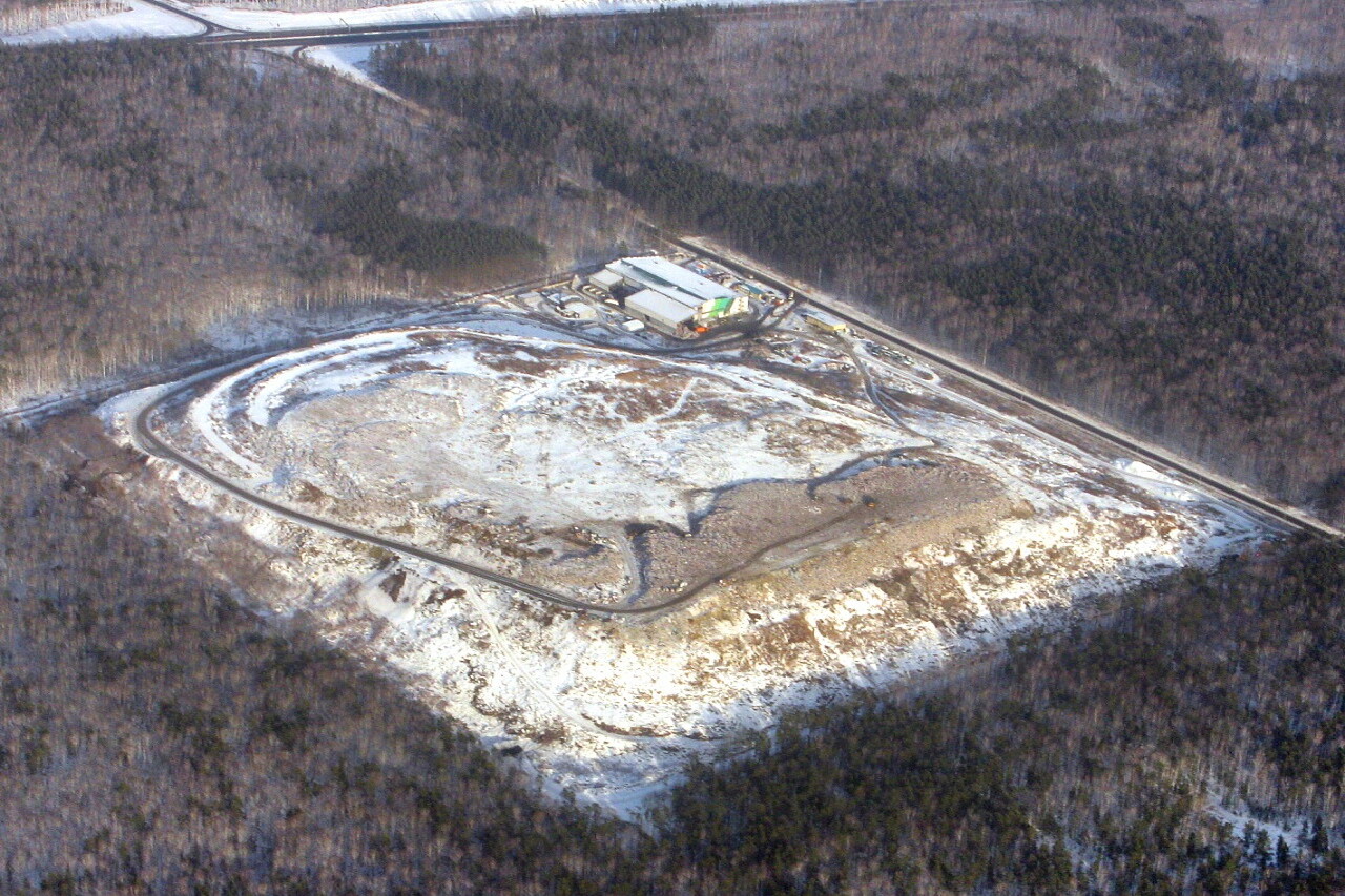 The surroundings of Yekaterinburg, the view from the plane