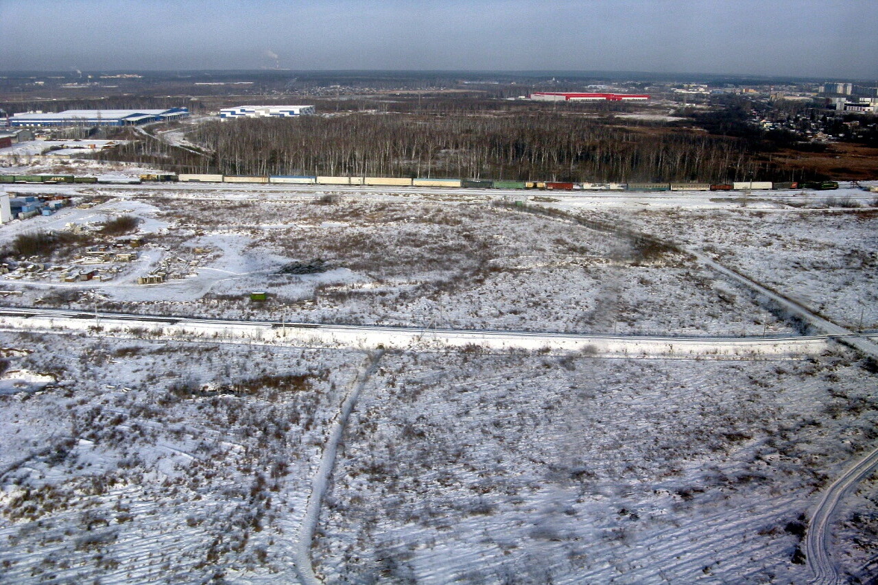 Landing at Koltsovo airport