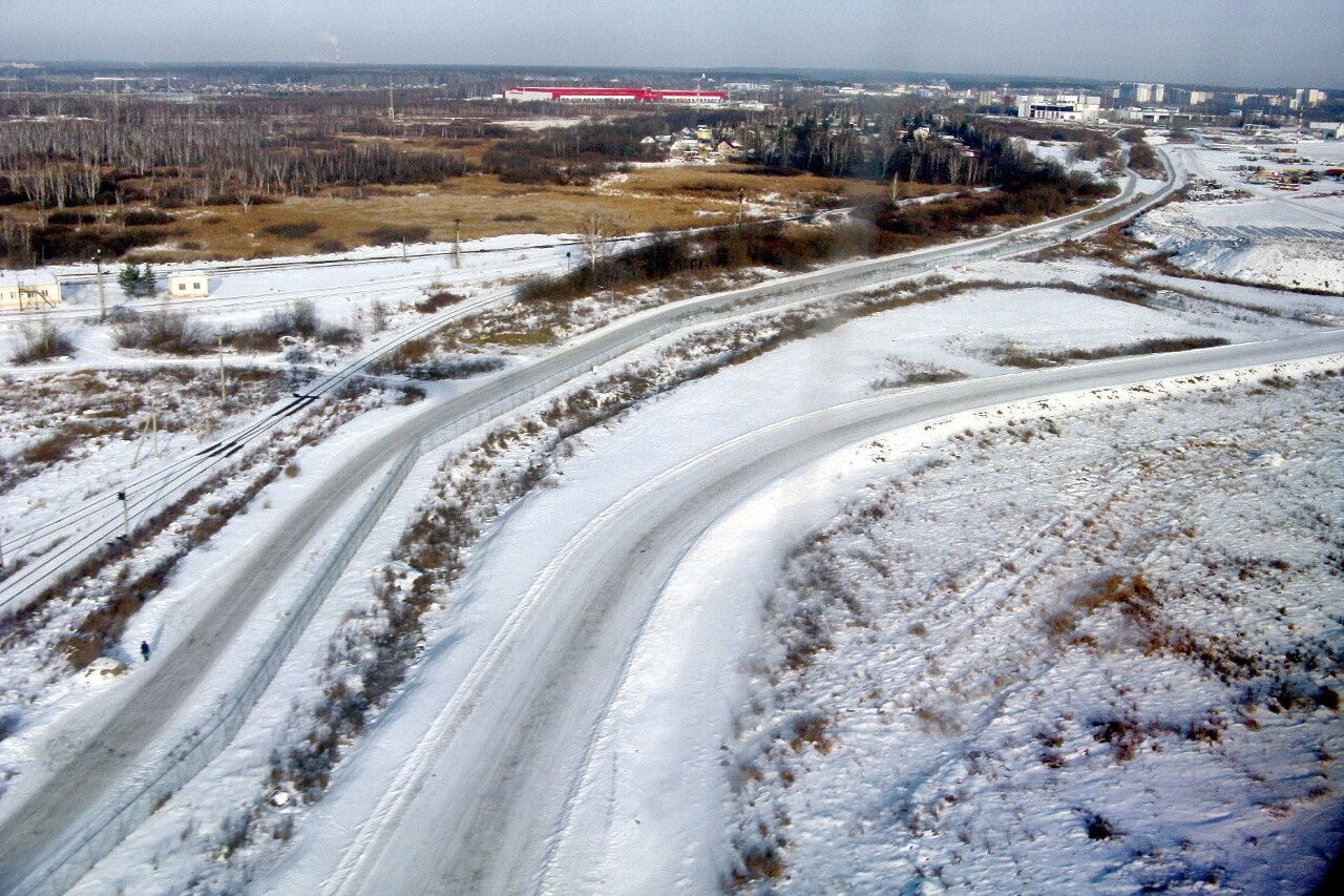 Landing at Koltsovo airport