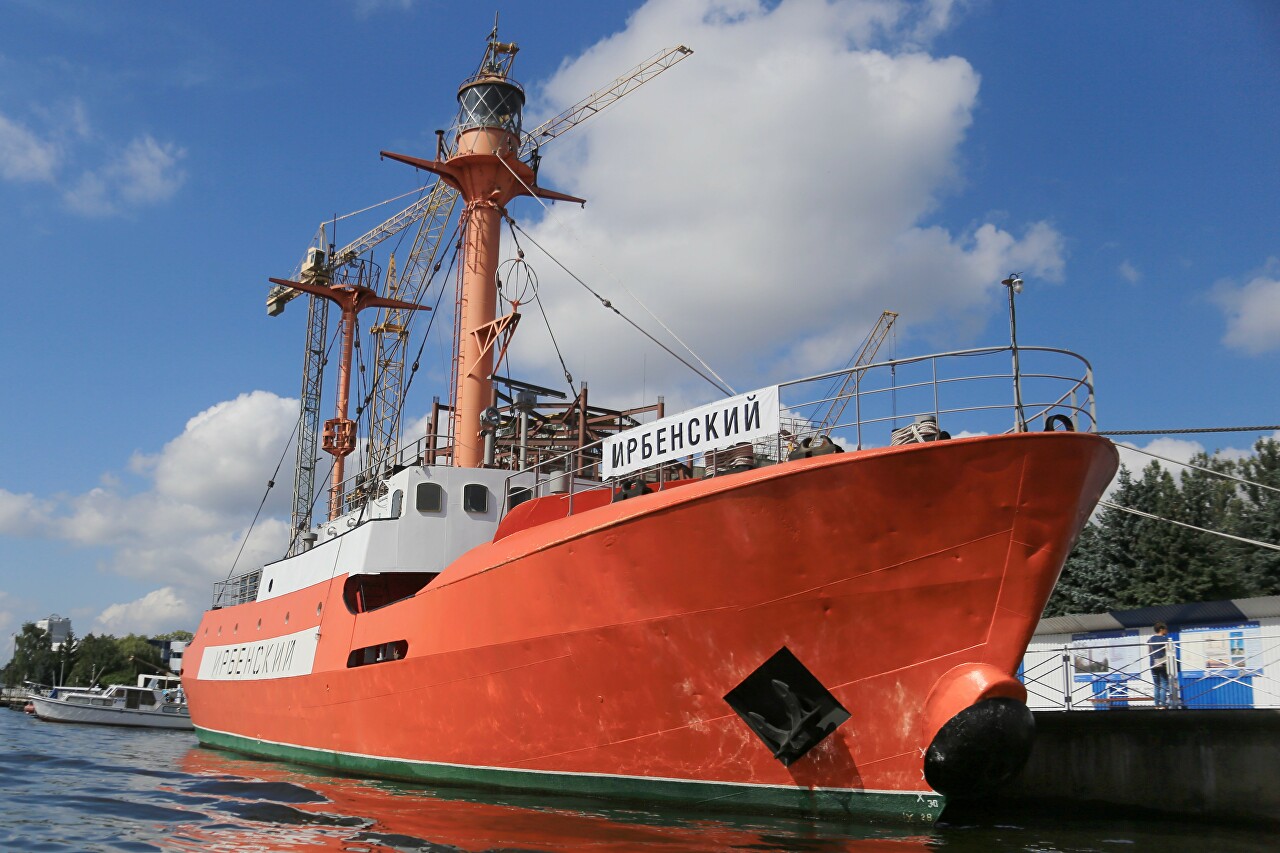 Irbensky lightship, Kaliningrad