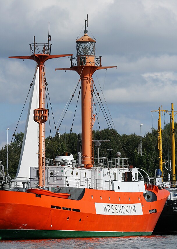 Irbensky lightship, Kaliningrad