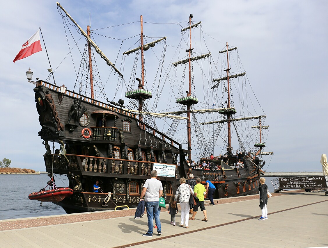 Dragon galleon, Gdynia