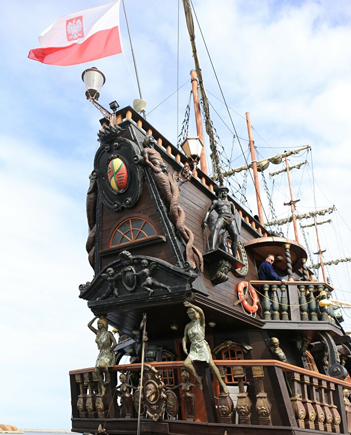 Dragon galleon, Gdynia