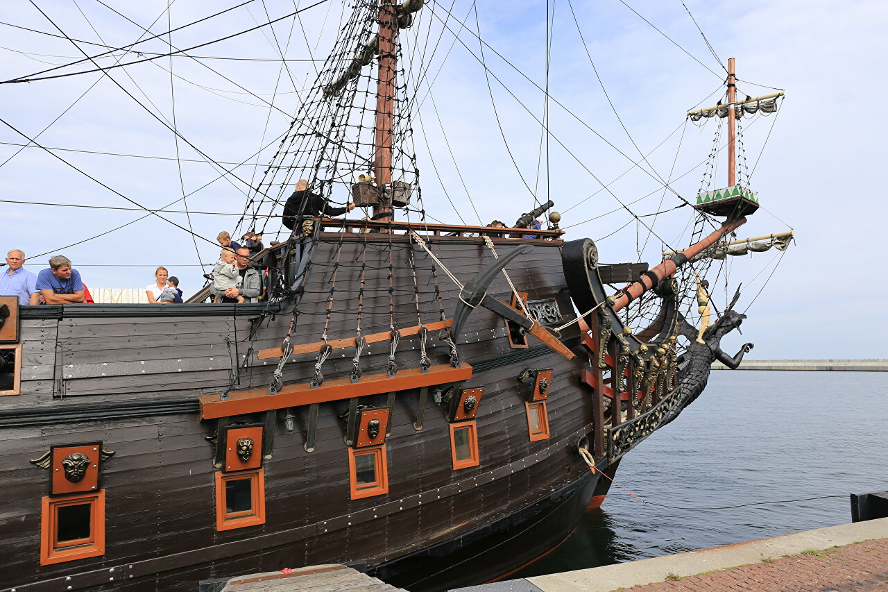 Dragon galleon, Gdynia