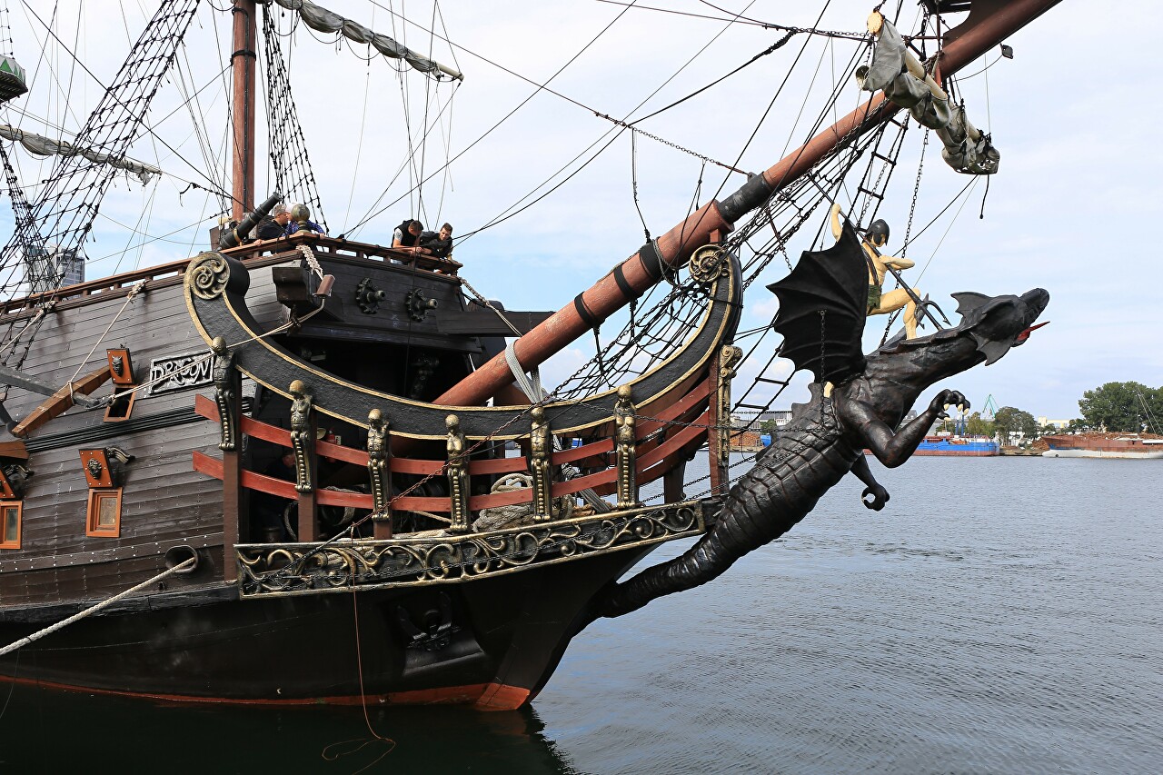 Dragon galleon, Gdynia