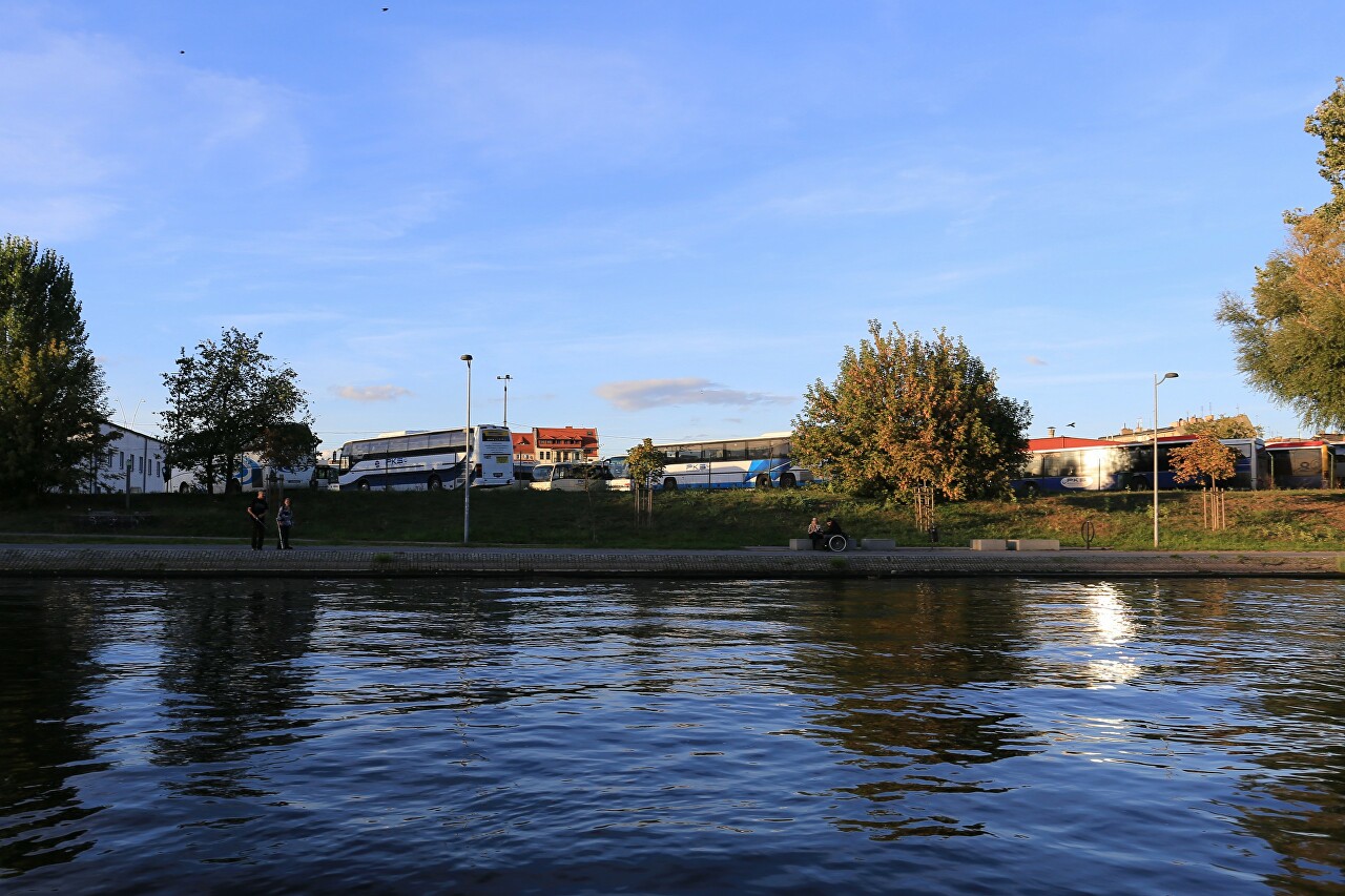 Brda river cruise by electric boat, Bydgoszcz