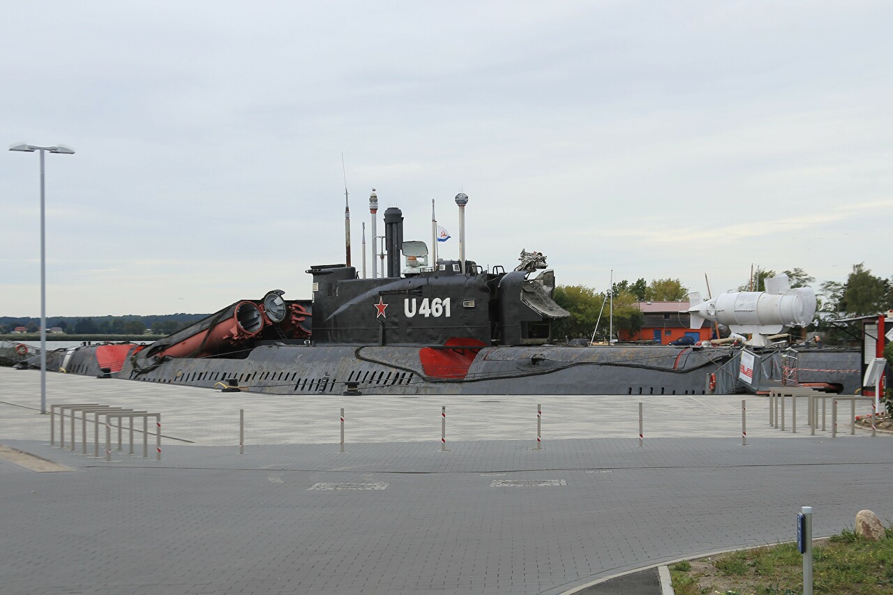 U-461 submarine, Peenemünde
