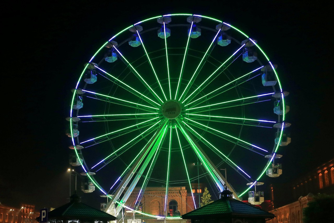 Ferris wheel, Łódź