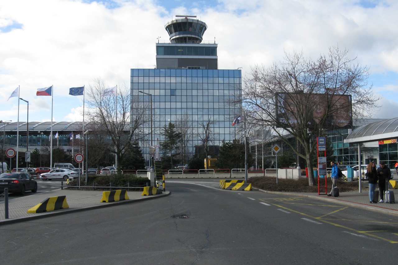 Prague, ruzine airport, Control tower