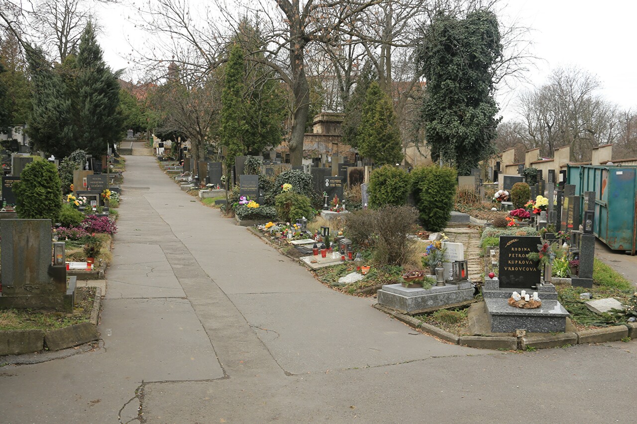 Holešovice Cemetery, Prague