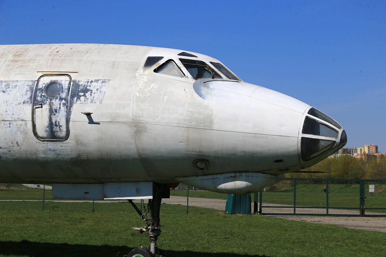 Tupolev Tu-134A, passenger aircraft, Krakow