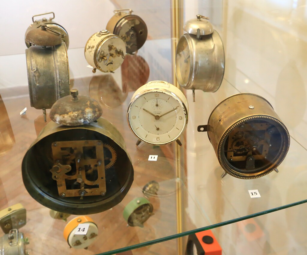 Коллекция будильников (Музей в Грудзёндзе)