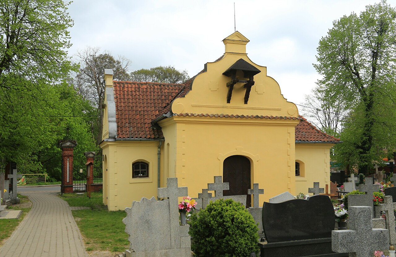 St. Roch capel, Old cemetery, Braniewo