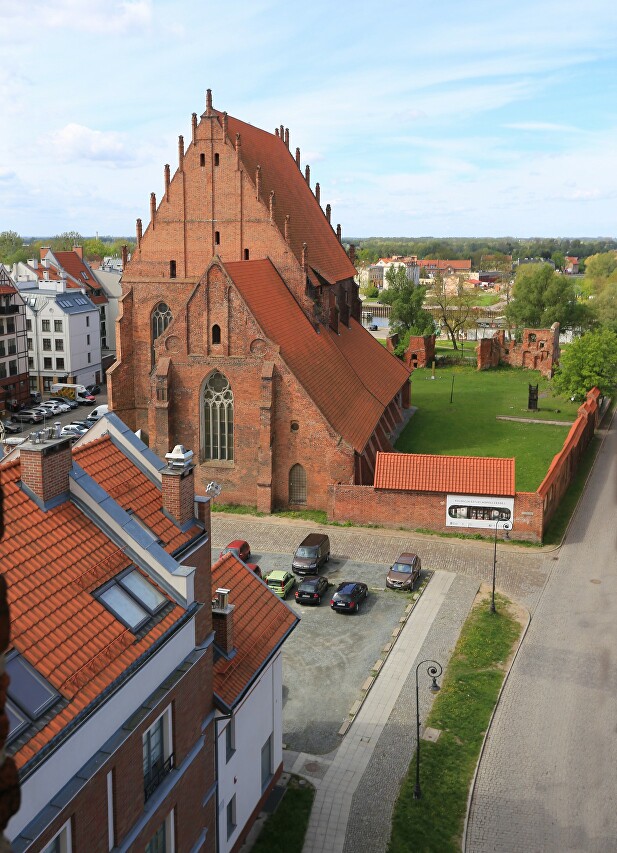 Elbląg view from Market tower