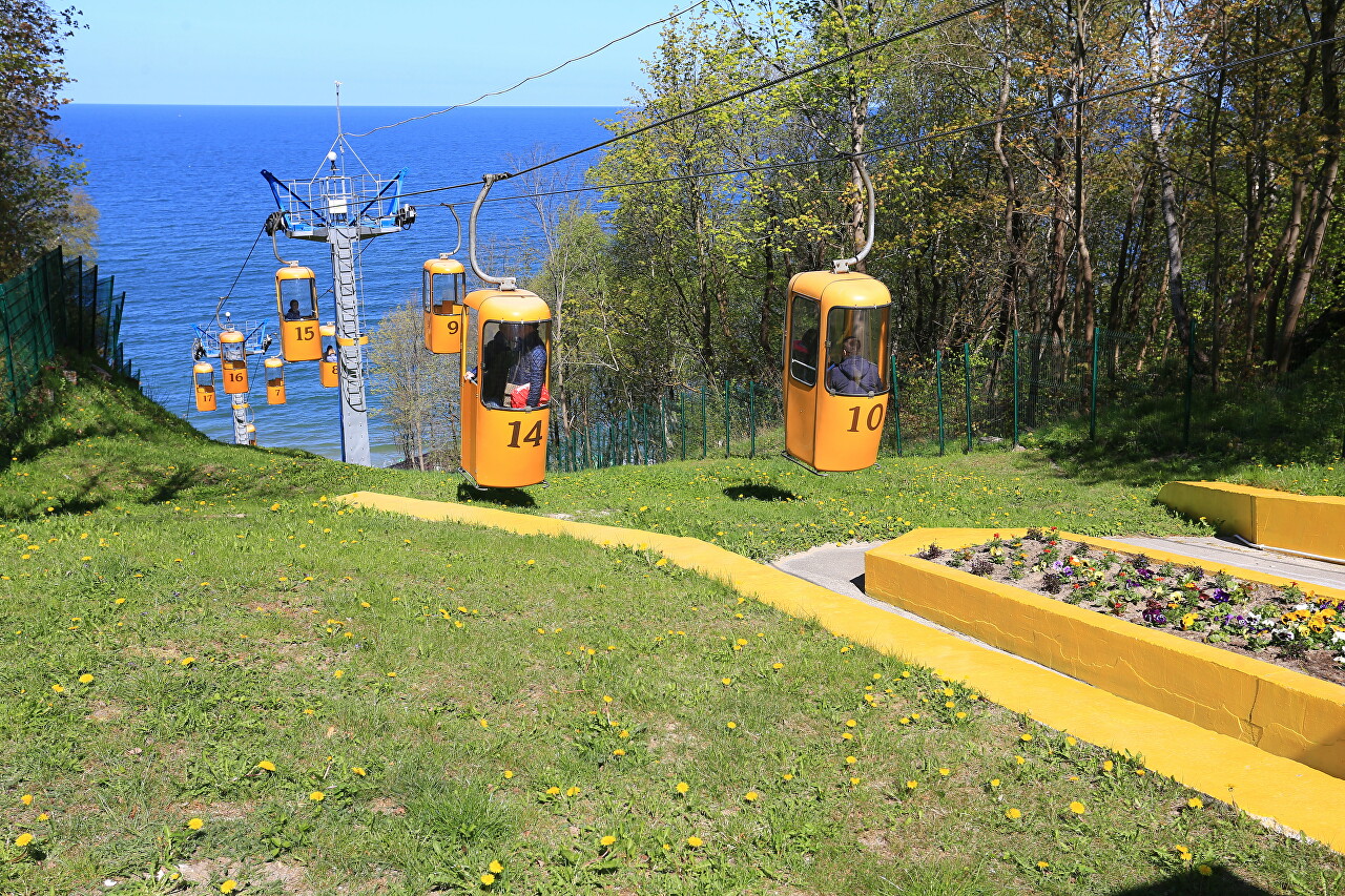 Svetlogorsk, cable car