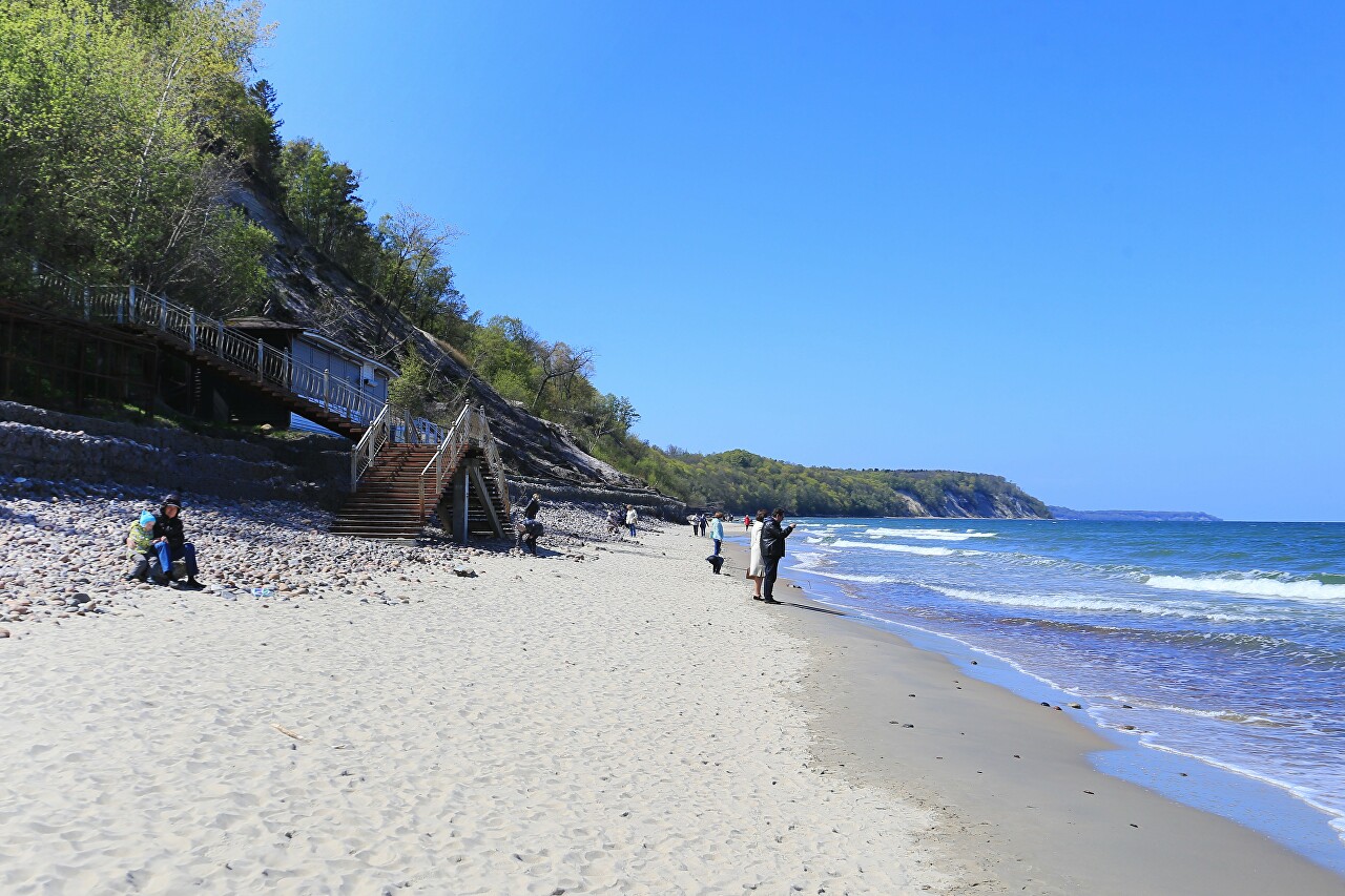 Svetlogorsk. Beach