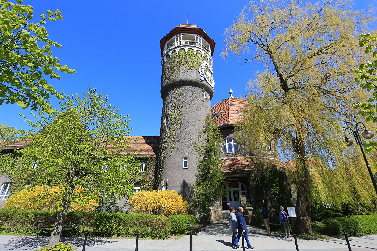 Svetlogorsk, Water tower and rotunda