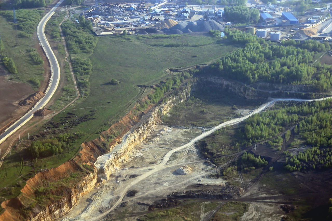 Domodedovo limestone quarry