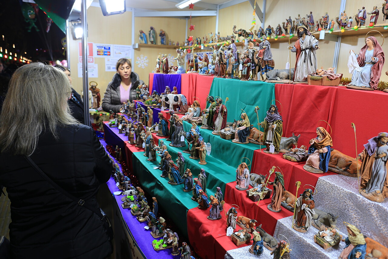Opening of the Christmas Fair in Murcia
