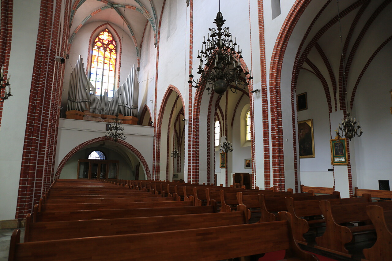 Wroclaw. Church of the Holy Body of Christ, interiors