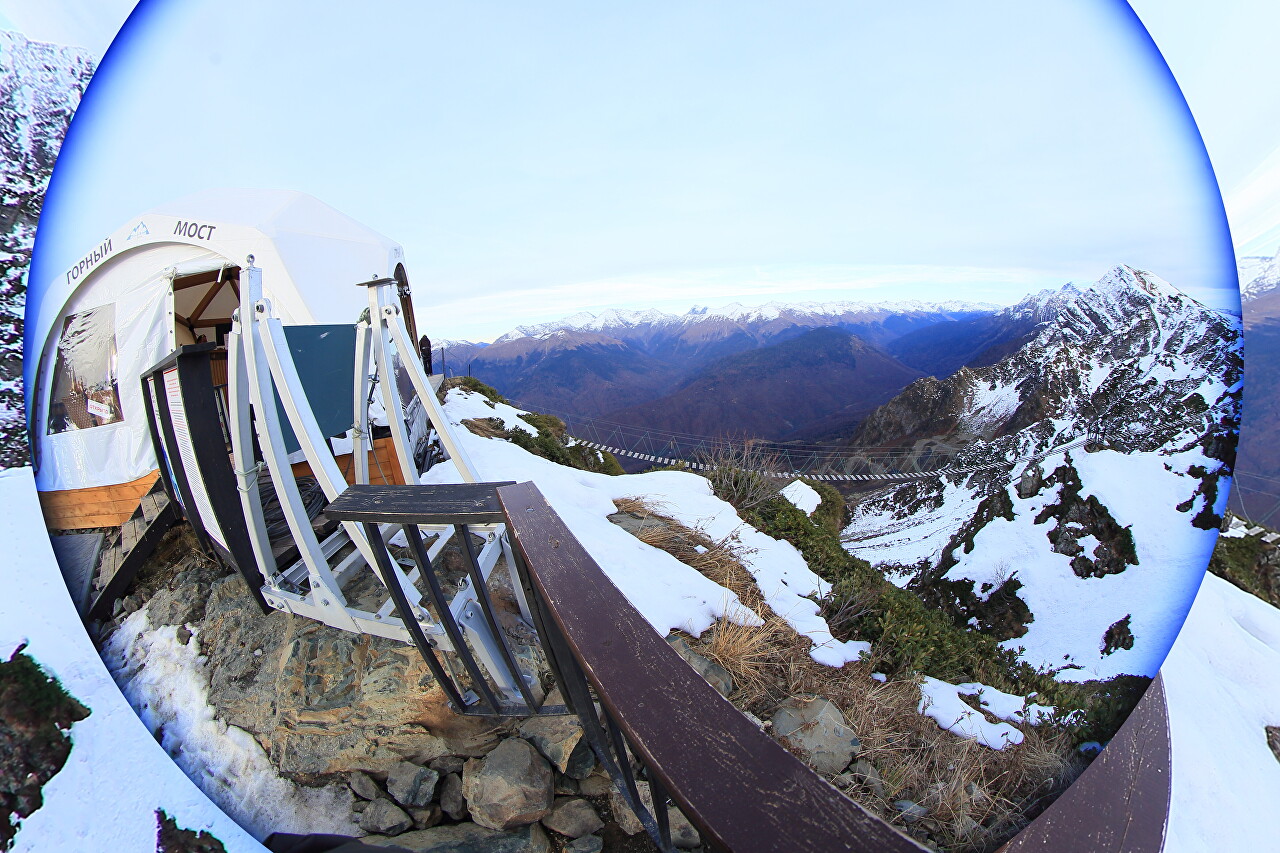 Rosa Peak Fisheye Photo