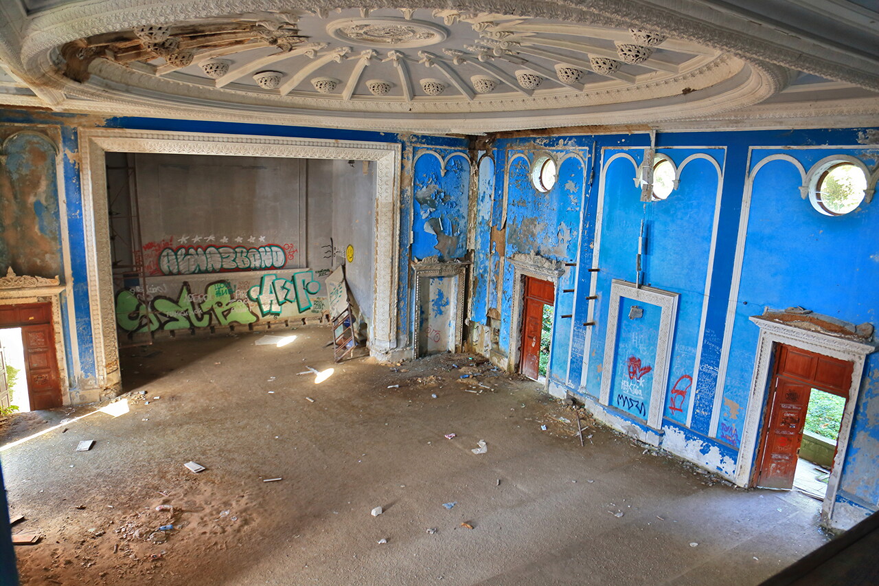 Abandoned Winter Theatre Gagra