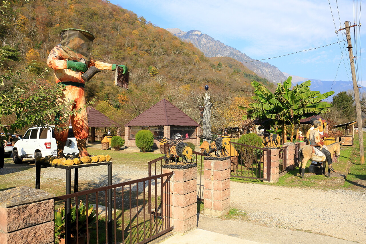 Mountain Apiary in Bzyb Gorge