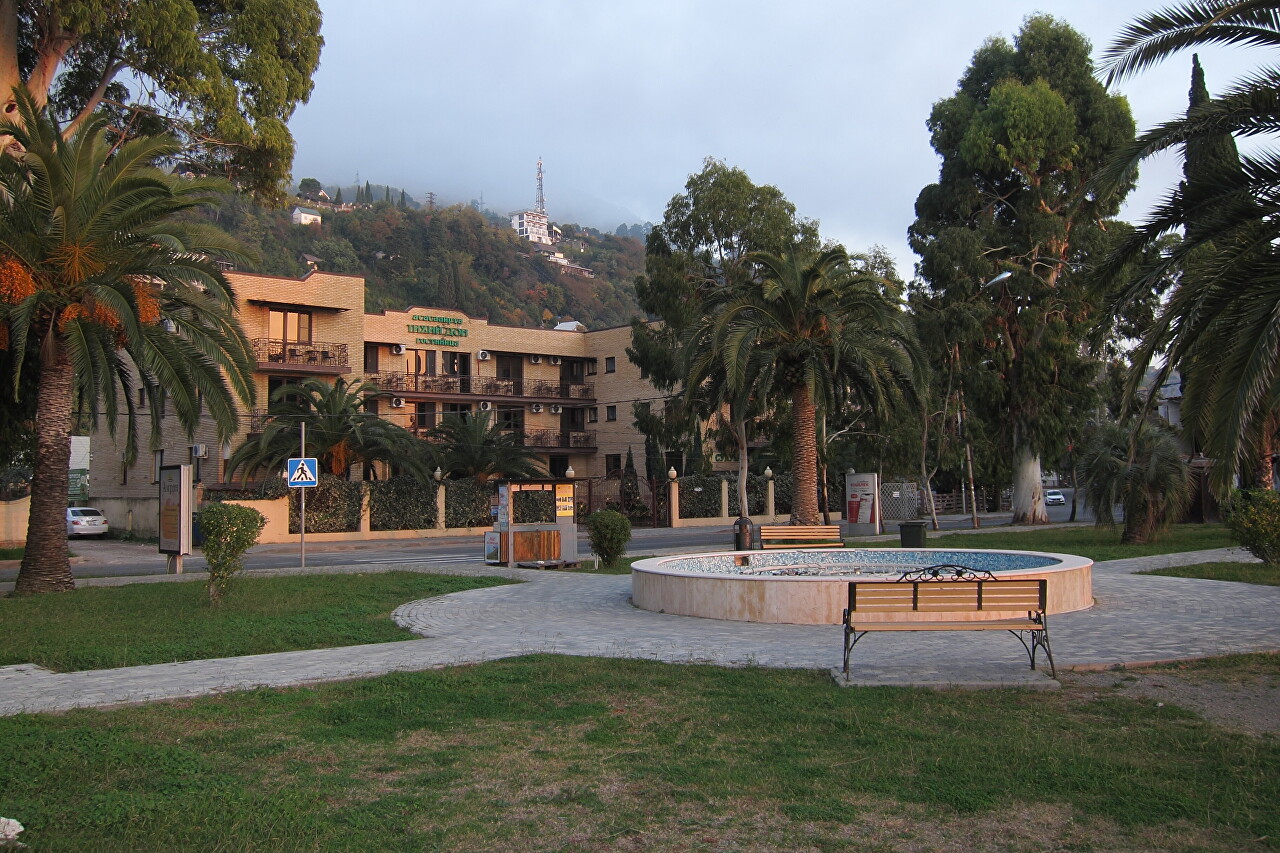 Evening in Old Gagra